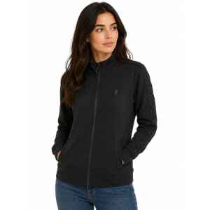 U.S POLO ZIP UP BLACK