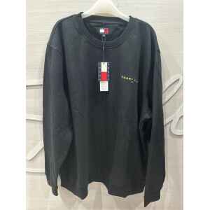 TJM SWEATSHIRT LINEAR CREW BLACK