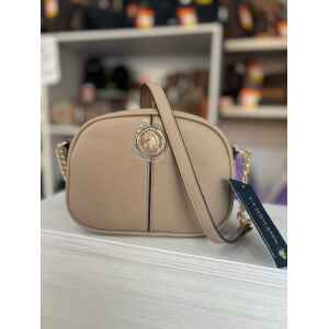 U.S POLO ASSN MINI CROSSBODY BEIGE