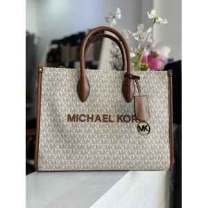 MK MIRELLA MEDIUM TOTE VANILLA