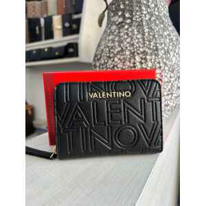 VALENTINO PORTAFOGLIO PANSY SMALL PURSE BLACK