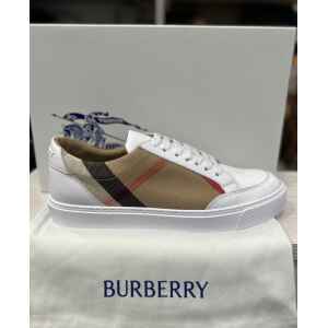 BURBERRY LOW TOP SNEAKER OPTIC WHITE
