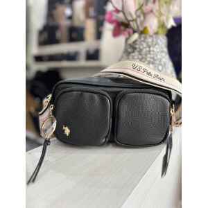 U.S POLO UTILITY CROSSBODY BAG BLACK