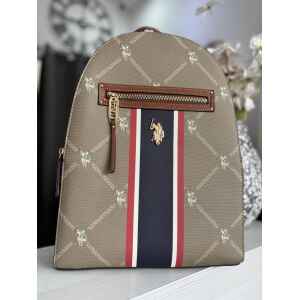 U.S POLO BACK PACK KHAKI