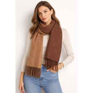 GUESS BROWN SCARF