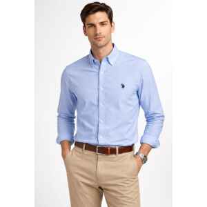 U.S POLO SKY BLUE SHIRT
