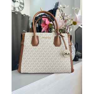 MK MERCER MD TZ BELTED SATCHEL VANILLA