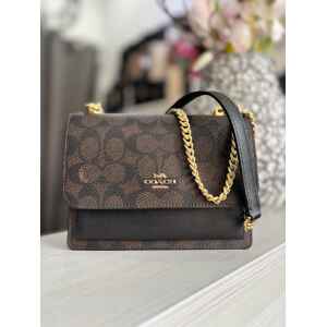 COACH MINI KLARE XB SIG CANVAS WALNUT/BLACK