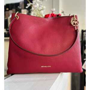 MK CHRISTINA CHERRY SHOULDER BAG LEATHER