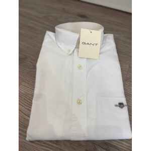 GANT REGULAR CLASSIC POPLIN SHIRT WHITE