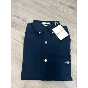 GANT CLASSIC POPLIN SHIRT NAVY BLUE