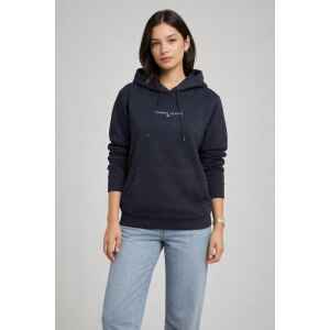 TJW LINEAR HOODIE NAVY BLUE