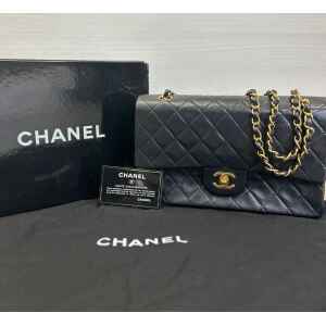PRE-OWNED CHANEL MATELASSE GRAINED LAMBSKIN 25