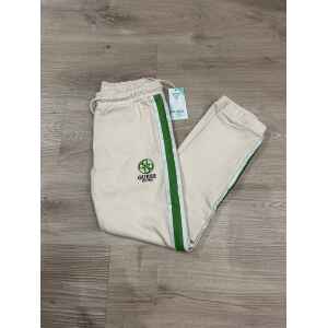 GUESS BEIGE JOGGER GREEN LOGO