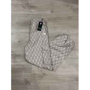 GUESS BEIGE JOGGER WITH LOGOS