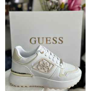 GUESS WHITE SNEAKER WITH PINK