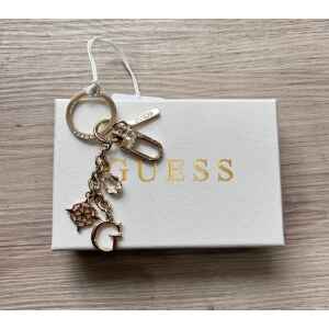 GUESS GOLD KEYCHAIN