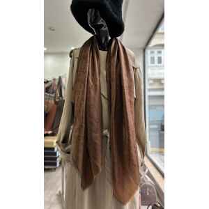 GUESS BROWN SCARF