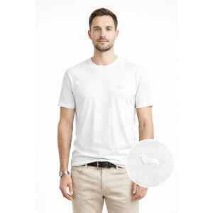 H&B WHITE T-SHIRT REGULAR FIT