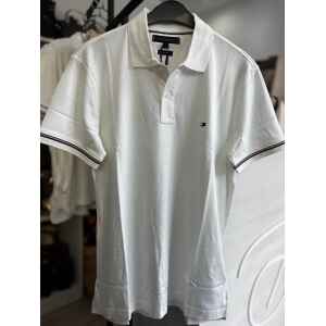 TH WHITE SLIM FIT POLO