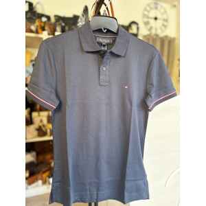 TH NAVY BLUE SLIM FIT POLO