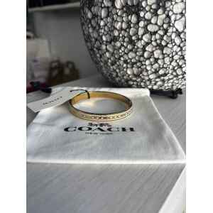 COACH BRACELET CREAM/GOLD
