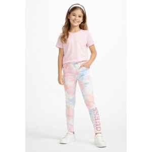 GUESS RAINBOW LEGGINS PINK LOGO
