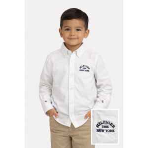 TH VARSITY OXFORD SHIRT WHITE