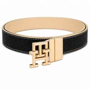 TH LOGO 3.0 REVERSIBLE BLACK/BEIGE