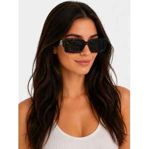TH PRINT SQUARES SUNGLASSES