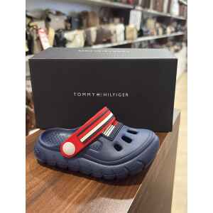 TH COMFY SANDAL BLUE/RED