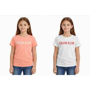 CK 2 PACK TSHIRT PINK/WHITE