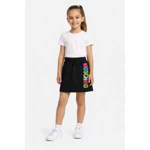 MOSCHINO COTTON SKIRT COLOR LETTERS