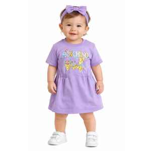 MOSCHINO PURPLE DRESS GIRAFFE