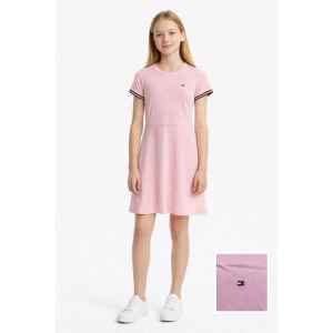 TH PINK DRESS LINES SLEEVES