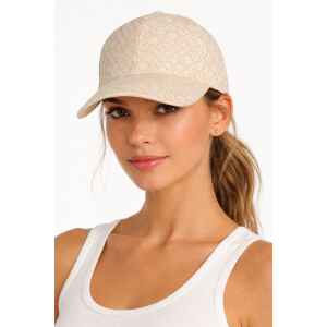 TH MONOGRAM CAP SOFT CREAM LOGOS