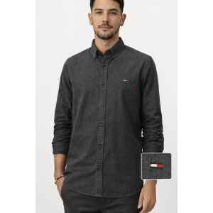 TJM REG OXFORD SHIRT EXT DARK NIGHT NAVY
