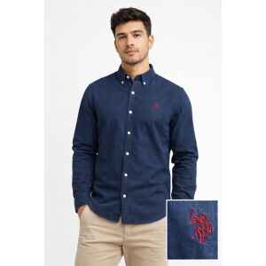 U.S POLO NAVY BLUE SHIRT