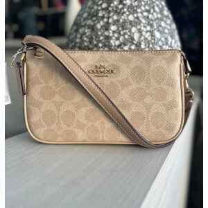 COACH SAND/TAN NOLITA 19 CANVAS