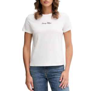TH WHITE CLASSIC SCRIPT REGULAR T-SHIRT