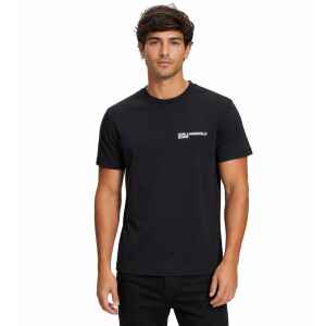 KARL LAGERFELD JEANS BLACK SLIM T-SHIRT