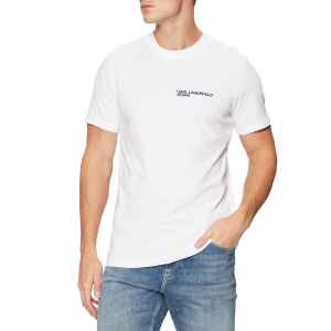 KARL LAGERFELD JEANS WHITE SLIM T-SHIRT