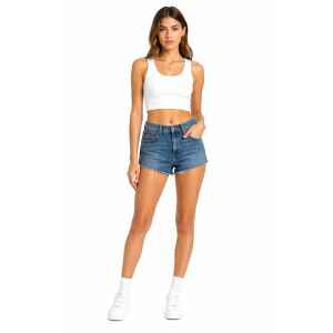 TH DENIM HOTPANTS  BLUE JEANS