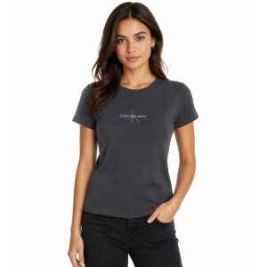 CK WASHED BLACK TSHIRT