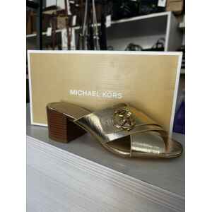 MK CARMEN MULE SANDAL GOLD