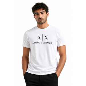 AX TSHIRT WHITE CLASSIC LOGO