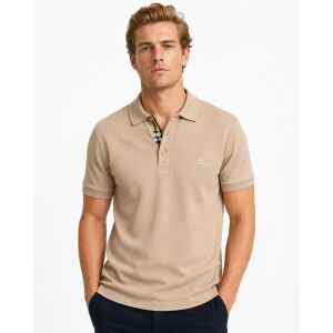 BURBERRY MEN POLOSHIRT BEIGE