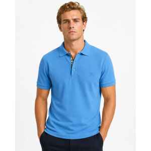 BURBERRY MEN POLOSHIRT BLUE