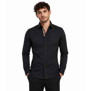 BURBERRY SHEFFORD SHIRT BLACK
