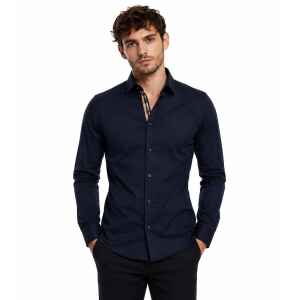 BURBERRY SHEFFORD SHIRT NAVY